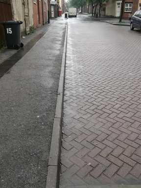 Hinde Street after the clean-up