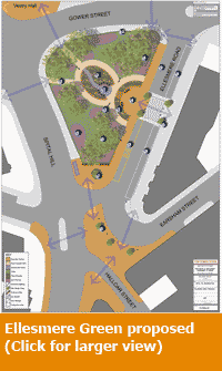 Ellesemere Green proposed (click for larger view)