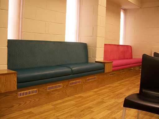 New seating at Verdon Recreation Centre