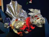 Tinfoil Dragon Puppet