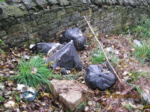 Fly-tipping on Scott Rd