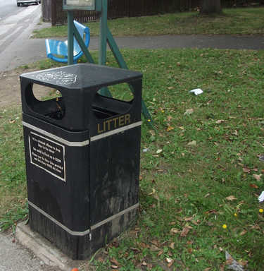 Like the litter bins