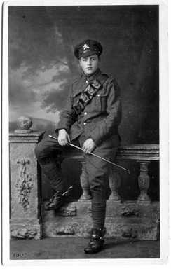 Aileen's Uncle Ellis during the 1914-18 war.