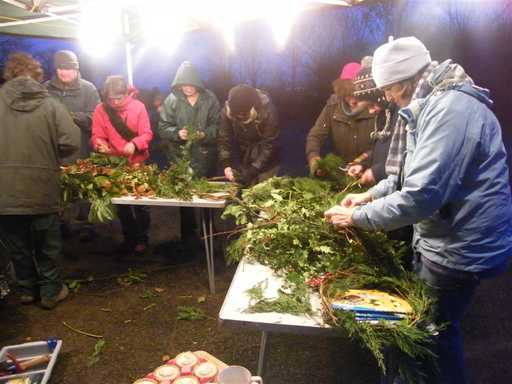 Christmas Wreath Making