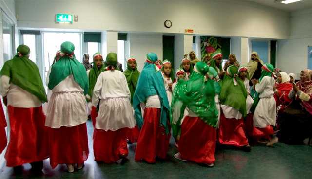 Traditional Somali dance