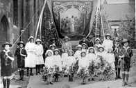 Whitsuntide Parade in Darnall, 1924