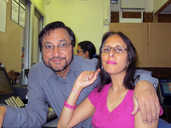 Kamal and Bobby at Ellesmere Rd Post Office