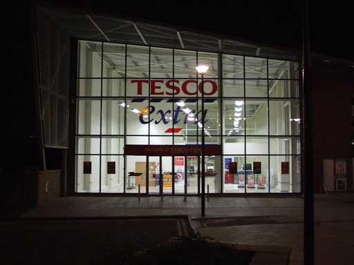 Tesco Entrance