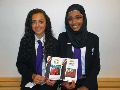 Ummesalama Hassanali and Xantha Palmer, Young Leaders