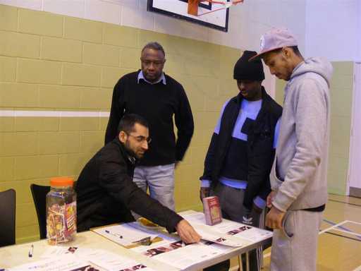 MAAN's employability event at Verdon Recreation Centre