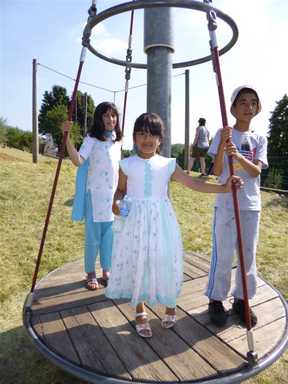 Adventure Playground  - on the mini-roundabout
