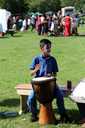 Boy on the bongos