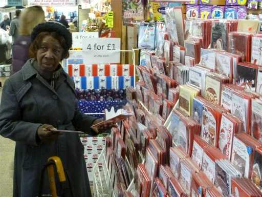 Castle Market  Card stall