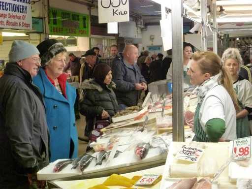 Castle Market  Fish stall
