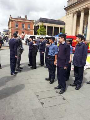 Sea Cadets on Parade