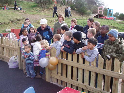 The opening of the Under 5;s Area