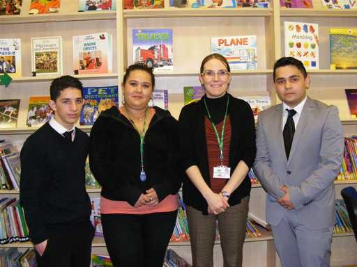 Romaslovak Teaching Assistants: Frankie, Nikola, Zuzana, Patrik