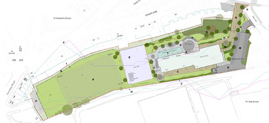 New school site plan