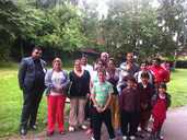 Members of the Page Hall community