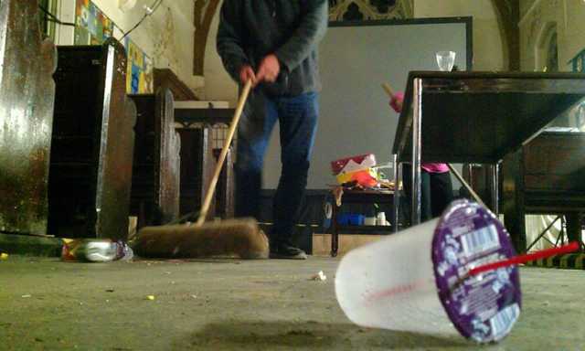 The cleanup shows a great time was had by all at Cheap Thrills Festival