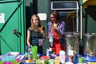 Refreshments were welcome on this sunny day