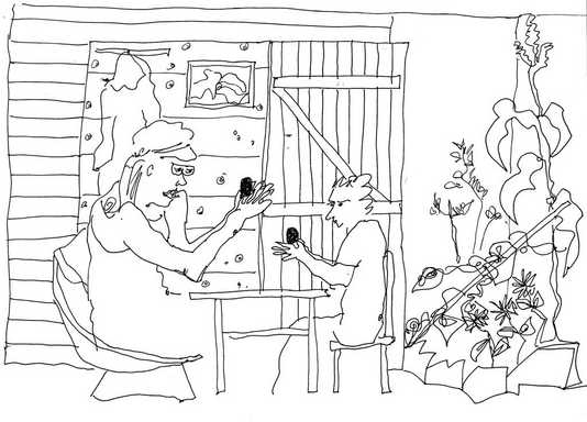 Sam Galbraith illustration of Allotment Soup.