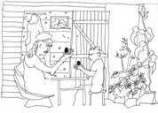 Sam Galbraith illustration of Allotment Soup.