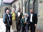 Outside St Cuthberts 