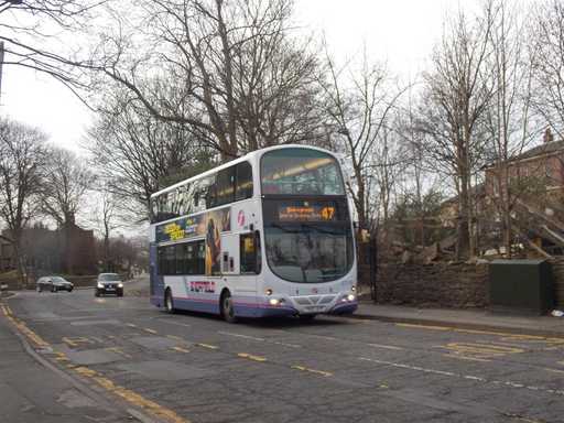 47 bus on Pitsmoor Road