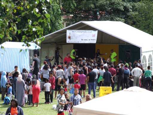 Waiting for the next performance