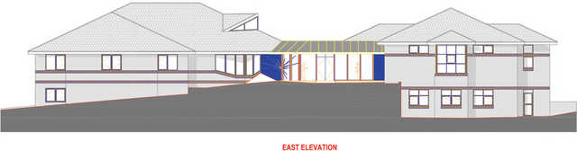 Plans for College on old library site.