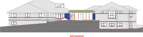 Plans for College on old library site.