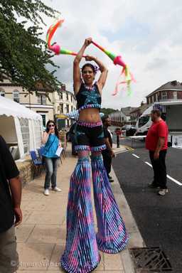 Stilt Performer
