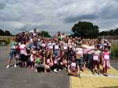 Crowds at Parkwood Academy Summer Fair 