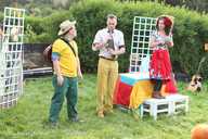 Scene from Mikron theatre play