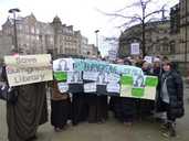 Library Protest