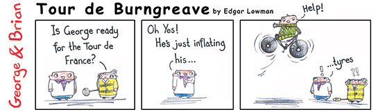 George and Brian: Tour de Burngreave