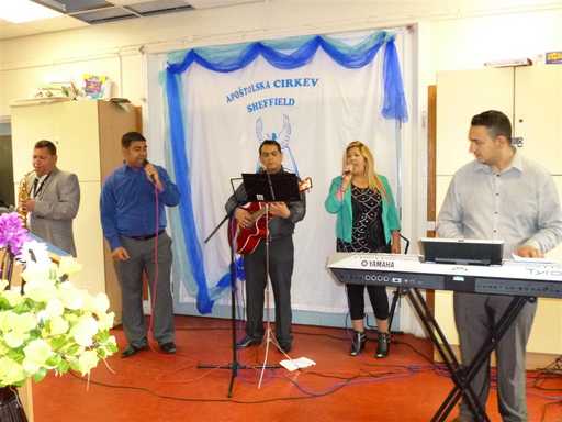 Roma Slovak Church band