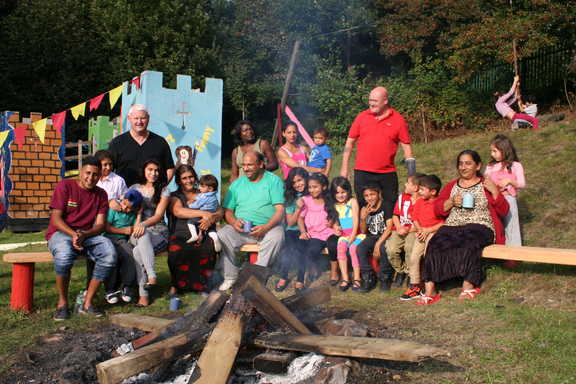 Fire safety and fun with fire at Pitsmoor Adventure Playground 