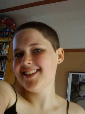 ...And after the head shave for Ghana