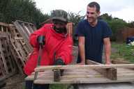 Hope Allotment Making A Table