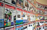 The Messenger: an array of past covers