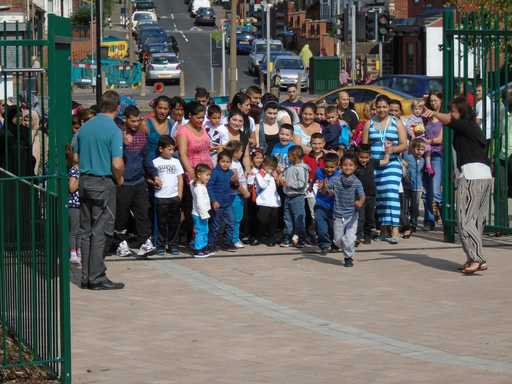 New students at Oasis Academy Fir Vale 