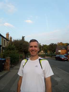 Chris' sponsored run for the playground