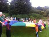 Children at Wensley funday