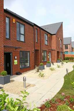 Artist's impression of new homes