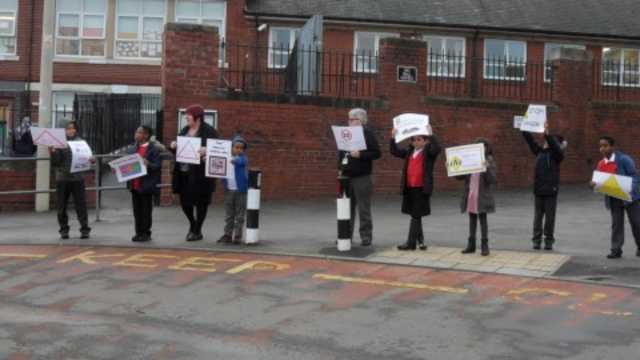 Children teach drivers a lesson