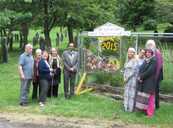 Lord mayor with well dressing