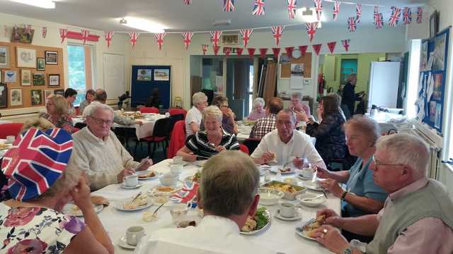 Queen's 90th birthday celebration with Norwood and Bishopsholme TARA