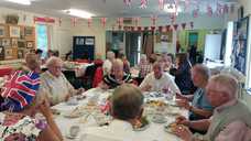 Queen's 90th birthday celebration with Norwood and Bishopsholme TARA